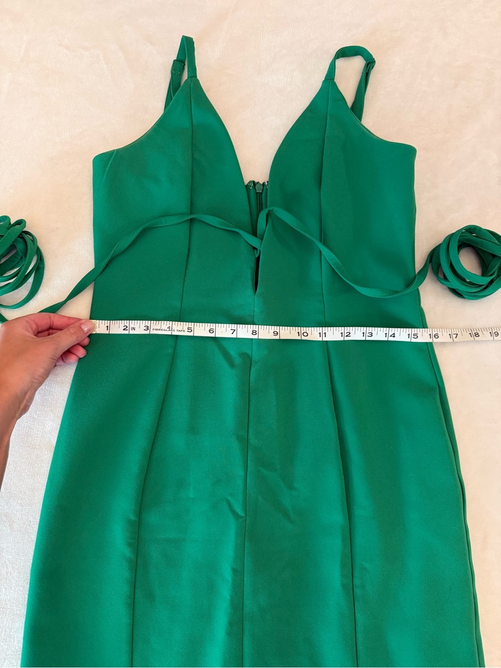 ASOS | Deep V Mini Dress - Picture 7 of 12
